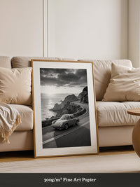 Porsche 911 Küstenstraße S/W