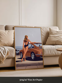 Retro Auto Vintage Illustration