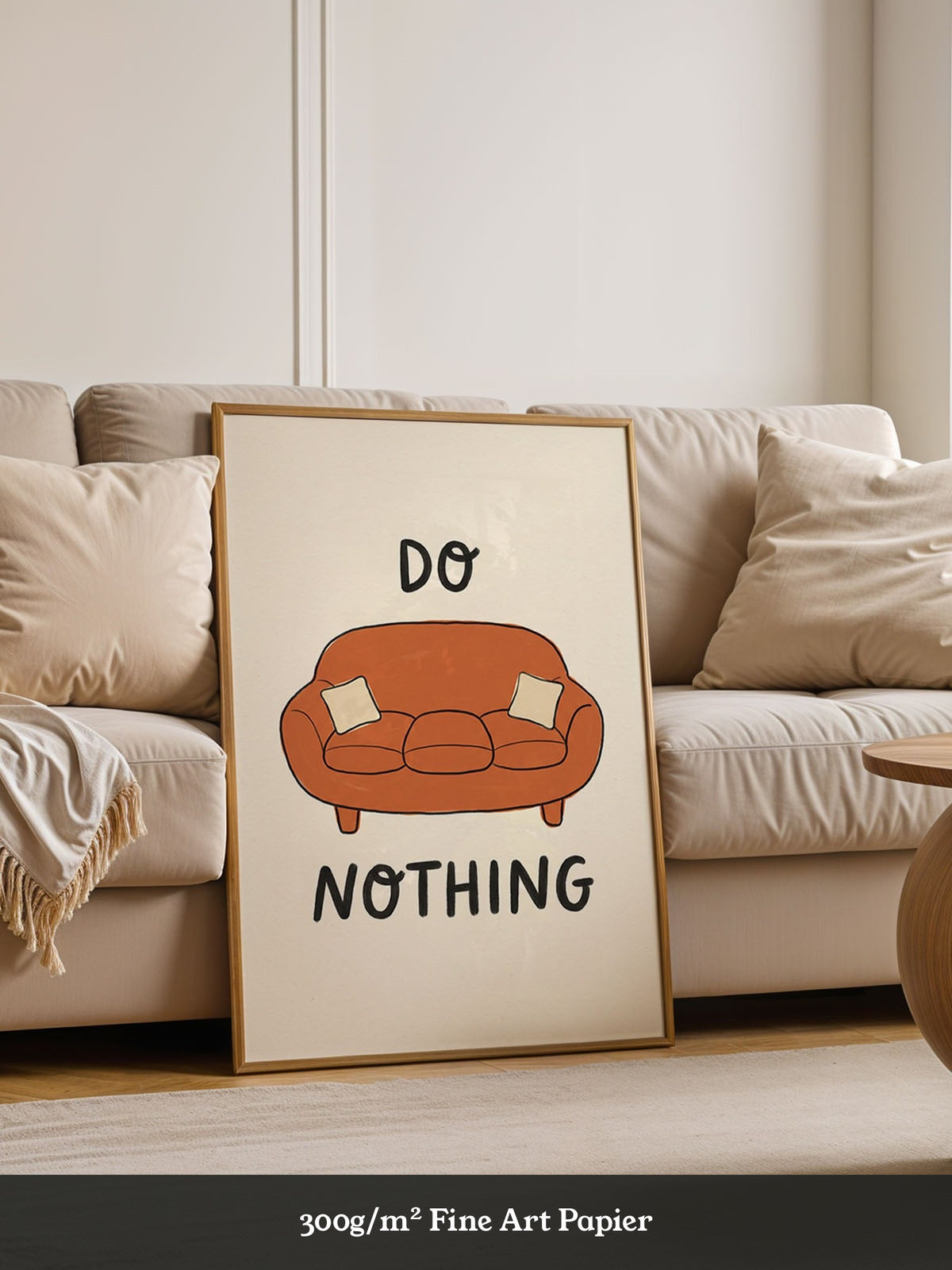 Sofa Do Nothing Illustration