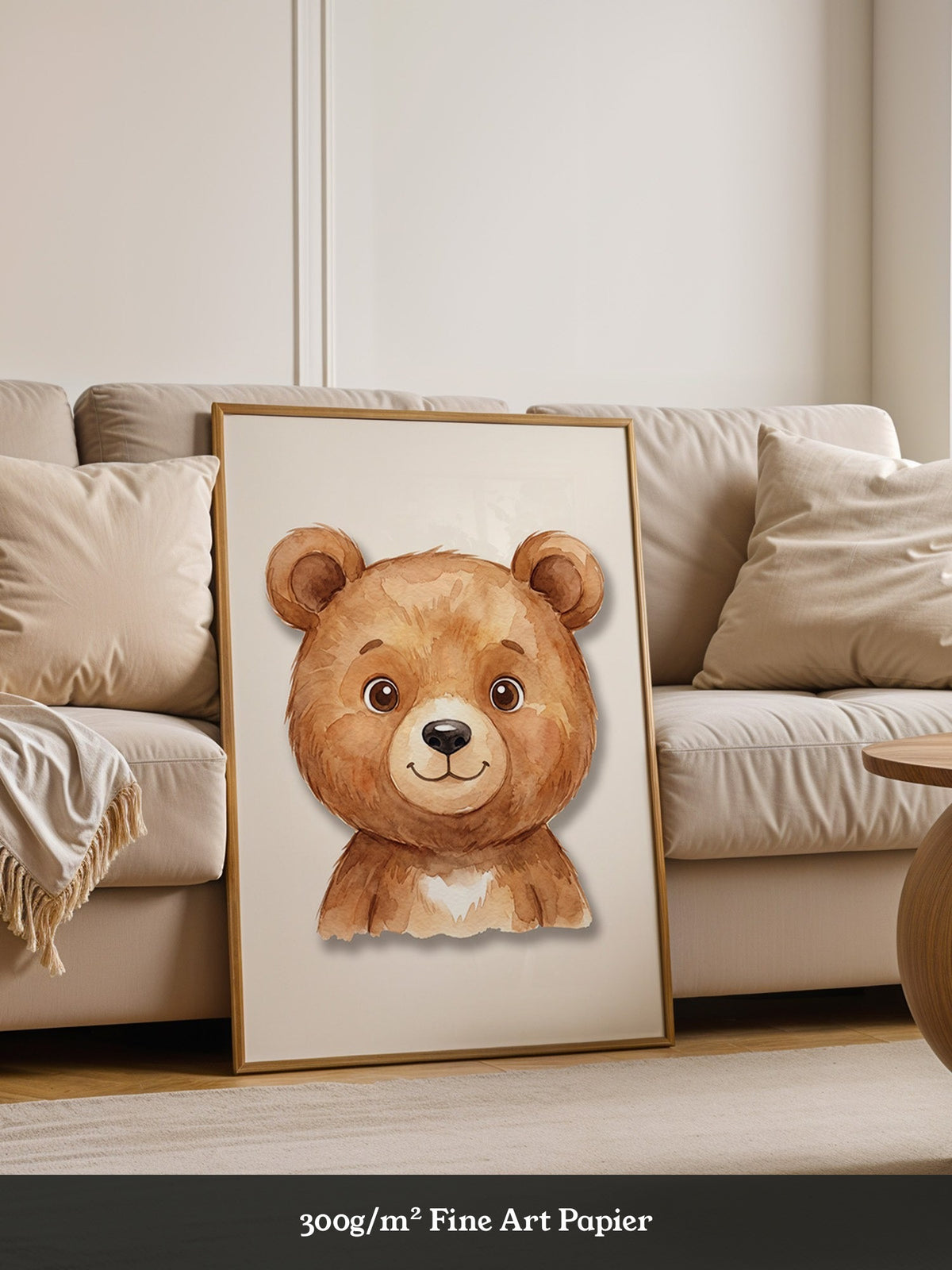 Niedlicher Bär Aquarell