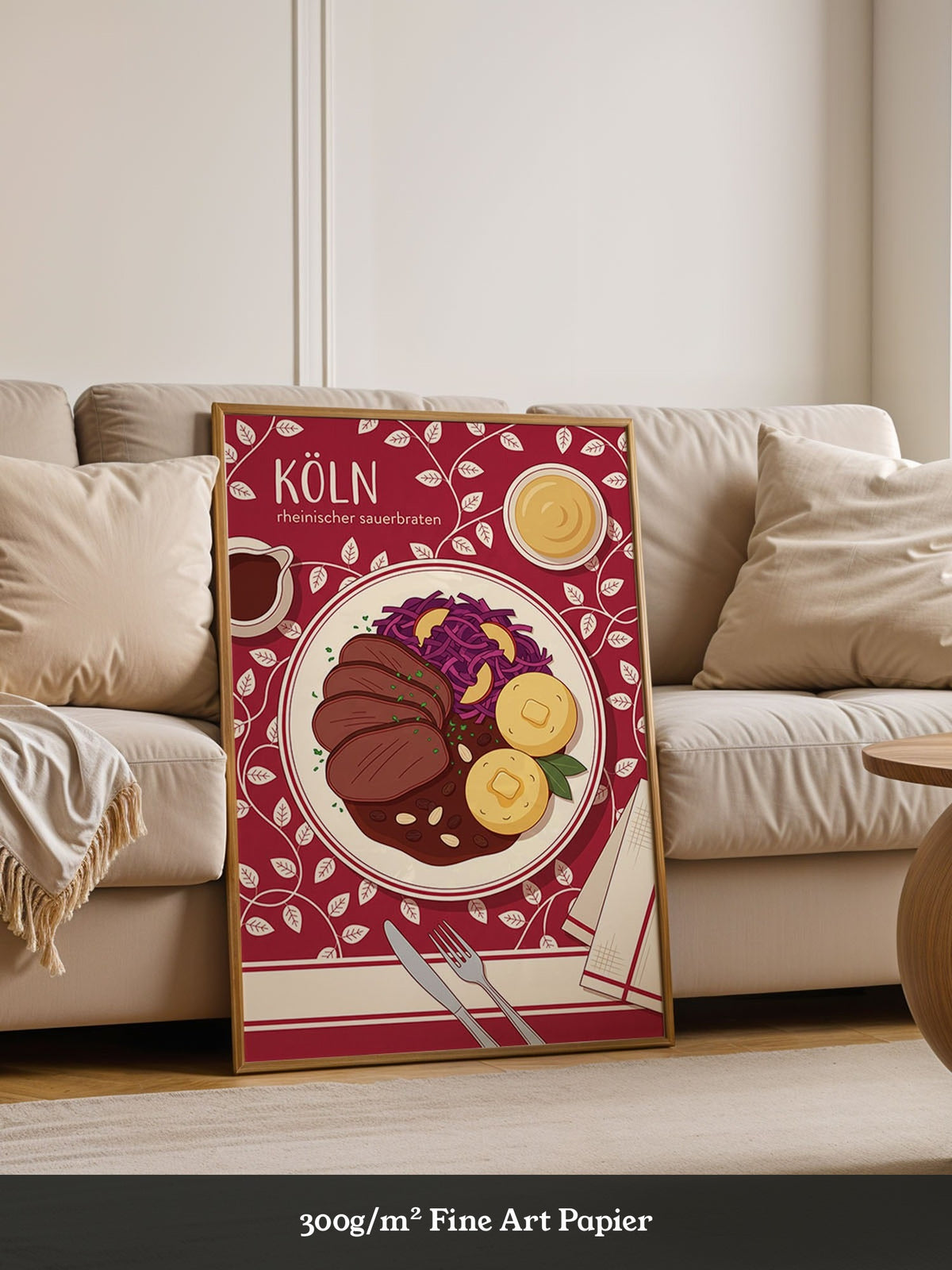 Kölner Sauerbraten Illustration