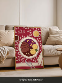 Kölner Sauerbraten Illustration