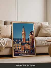Lille Glockenturm Retro Architektur