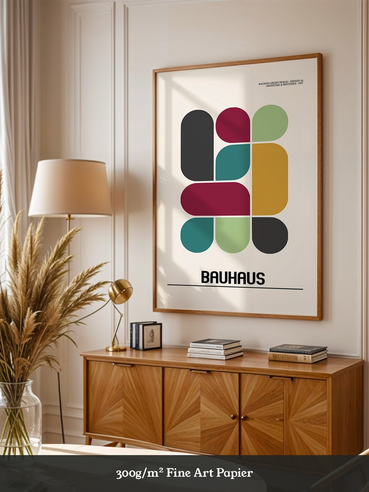 Bunte Geometrie Retro-Stil