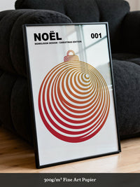 Weihnachtskugel Abstrakt