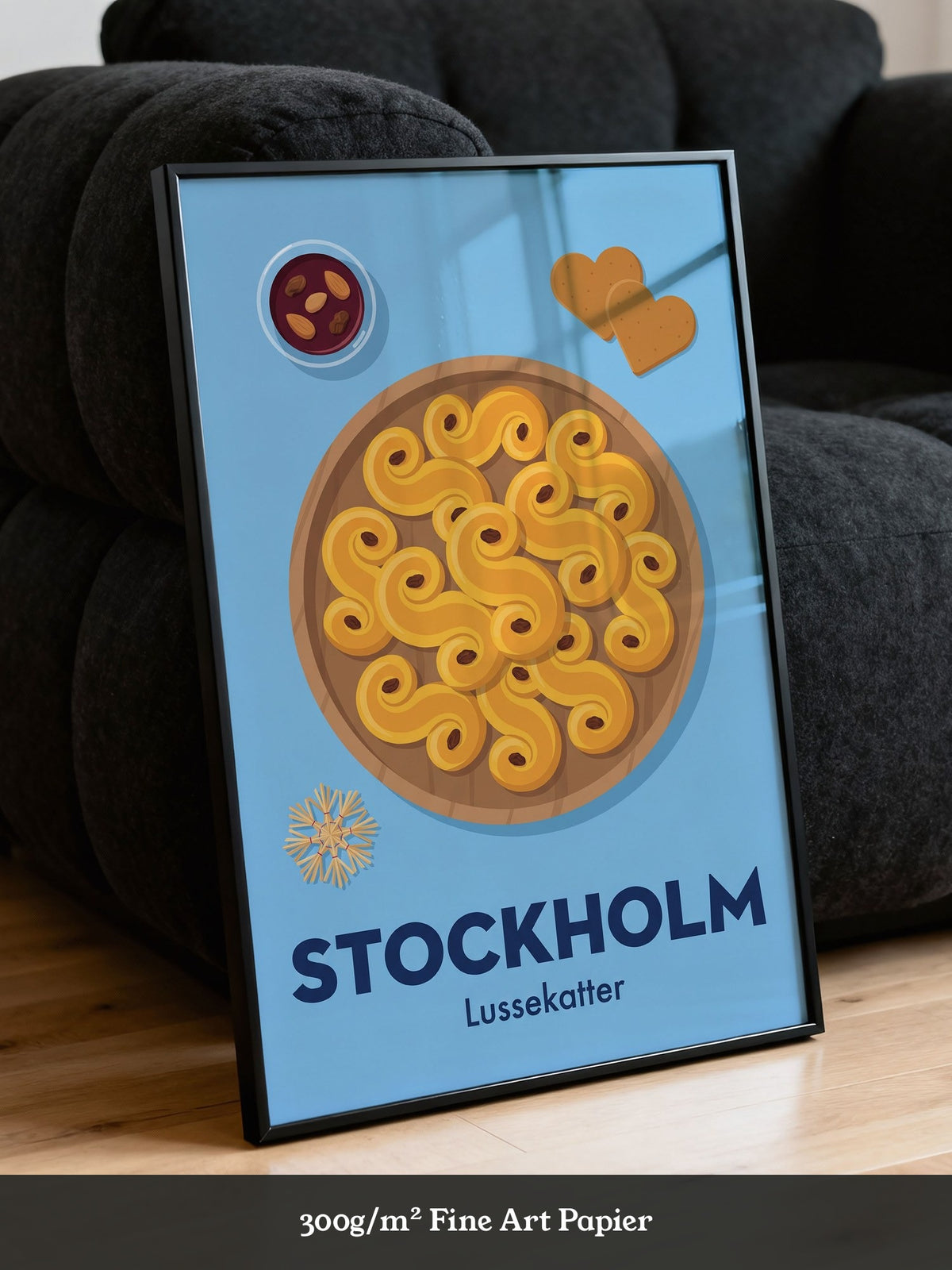 Stockholm Lussekatter Gebäck