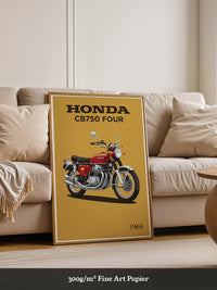 Honda CB750 Klassisch Rot