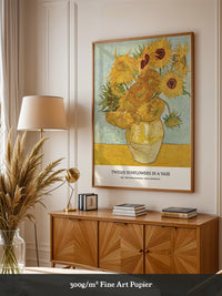 Sonnenblumen Vase expressionistisch