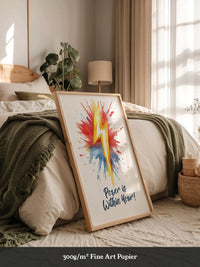 Blitz Aquarell Explosion