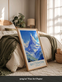 Matterhorn Berg Panorama Art