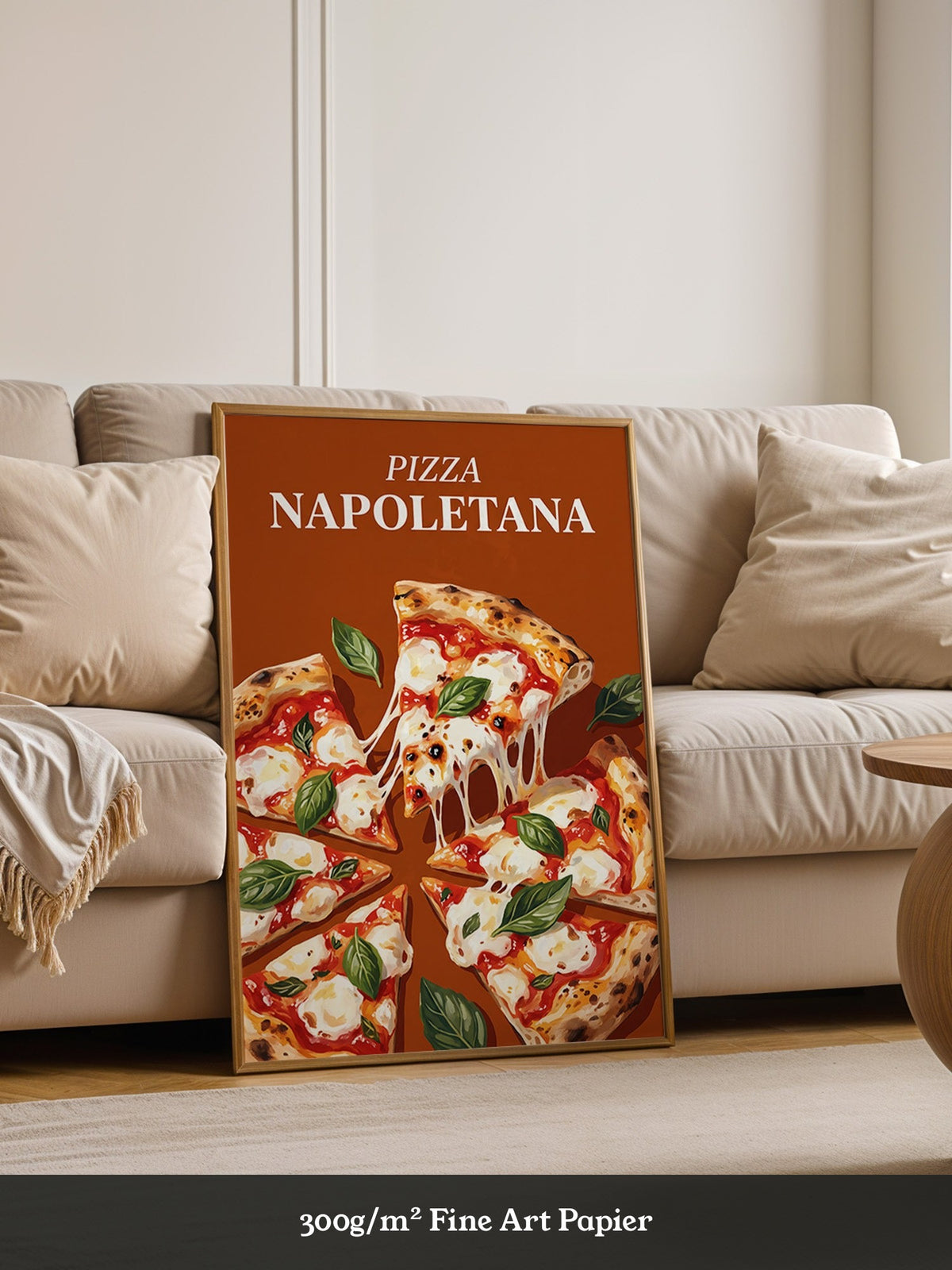 Pizza Napoletana Basilikum