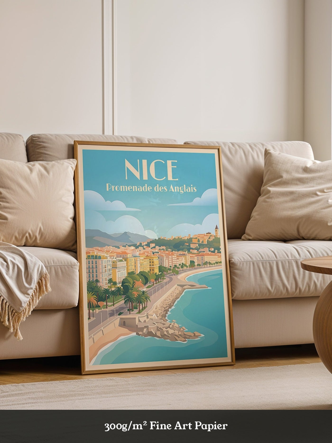 Promenade des Anglais Vintage-Stil