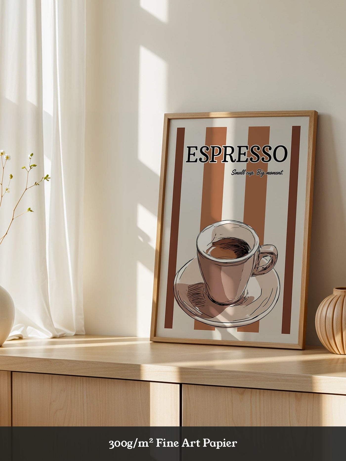 Espresso Tasse Retro Stil