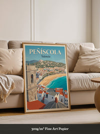 Peñíscola Strand Retro Stil