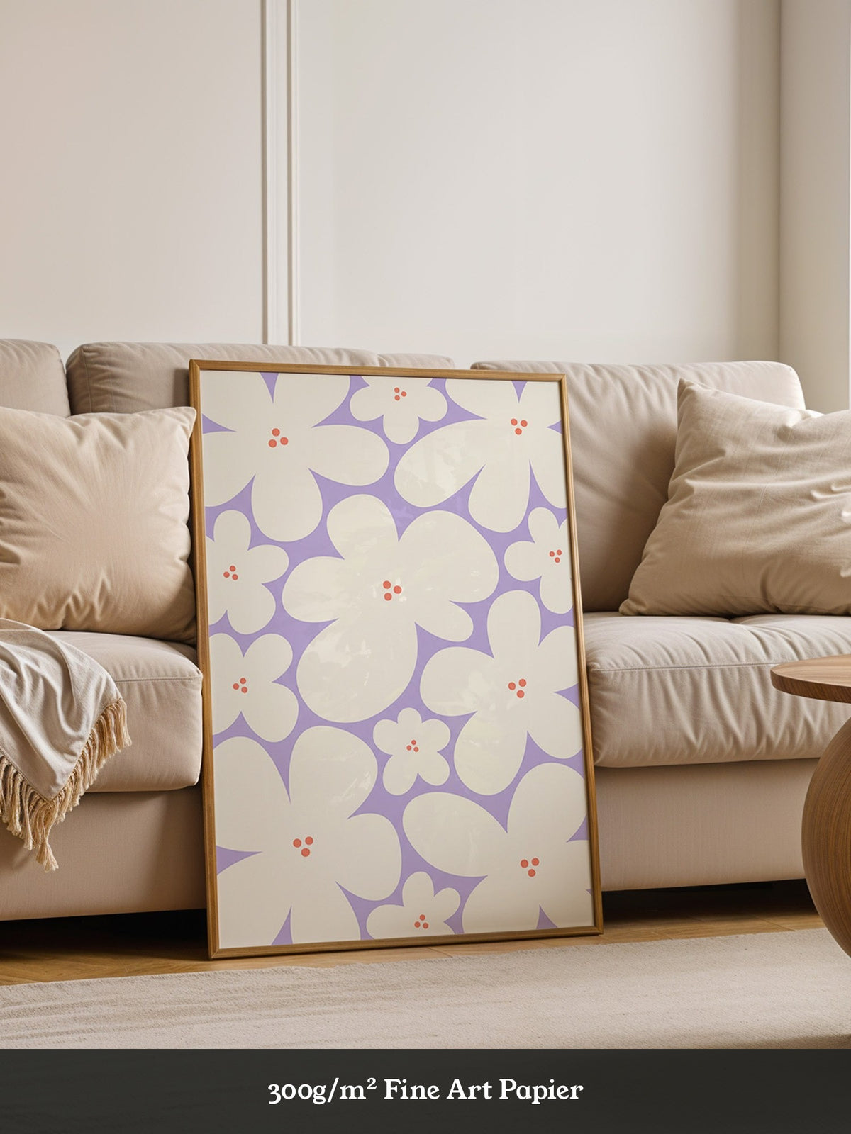 Blumen Pastell Lila