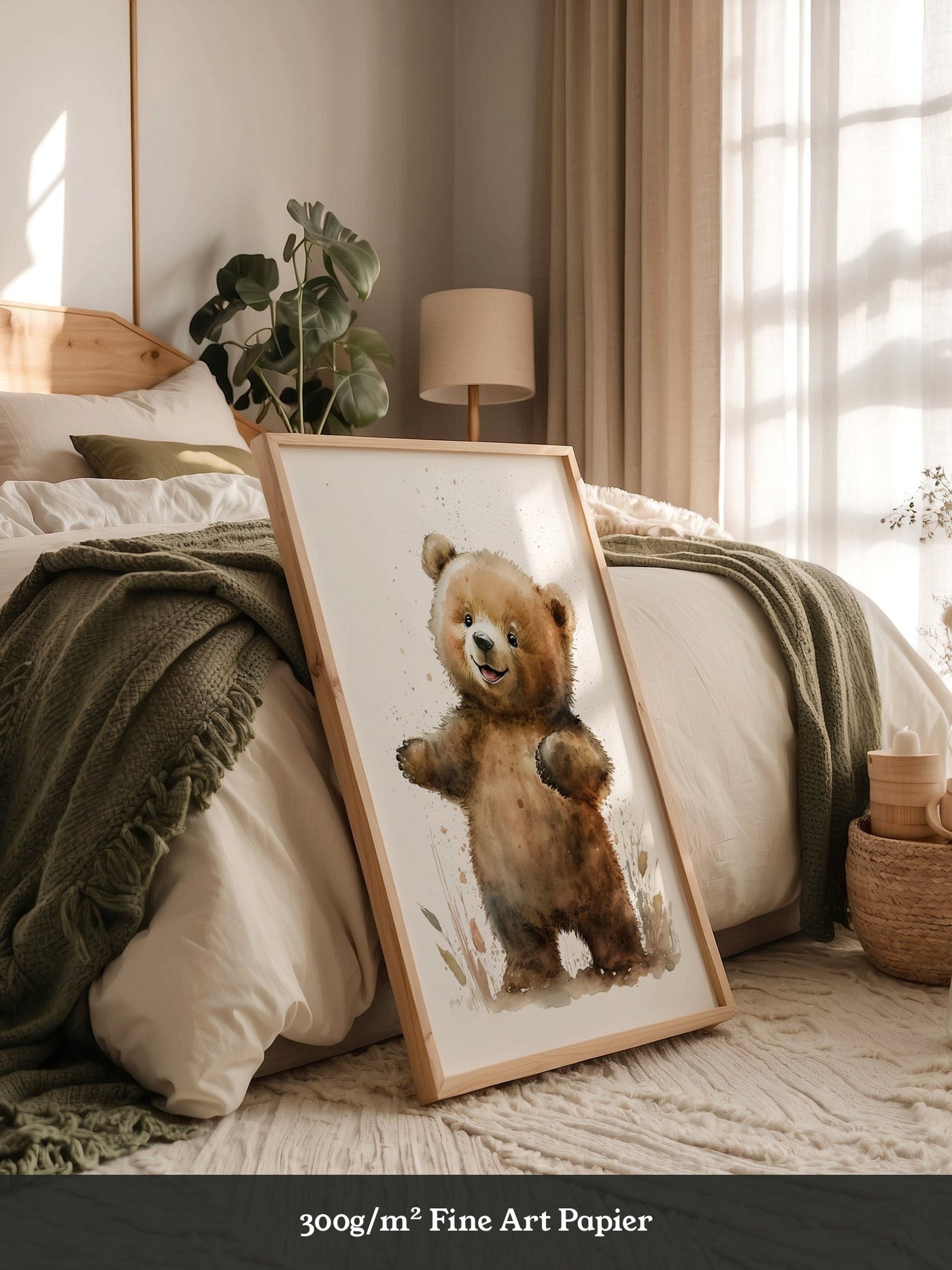 Niedlicher Bär Aquarellstil