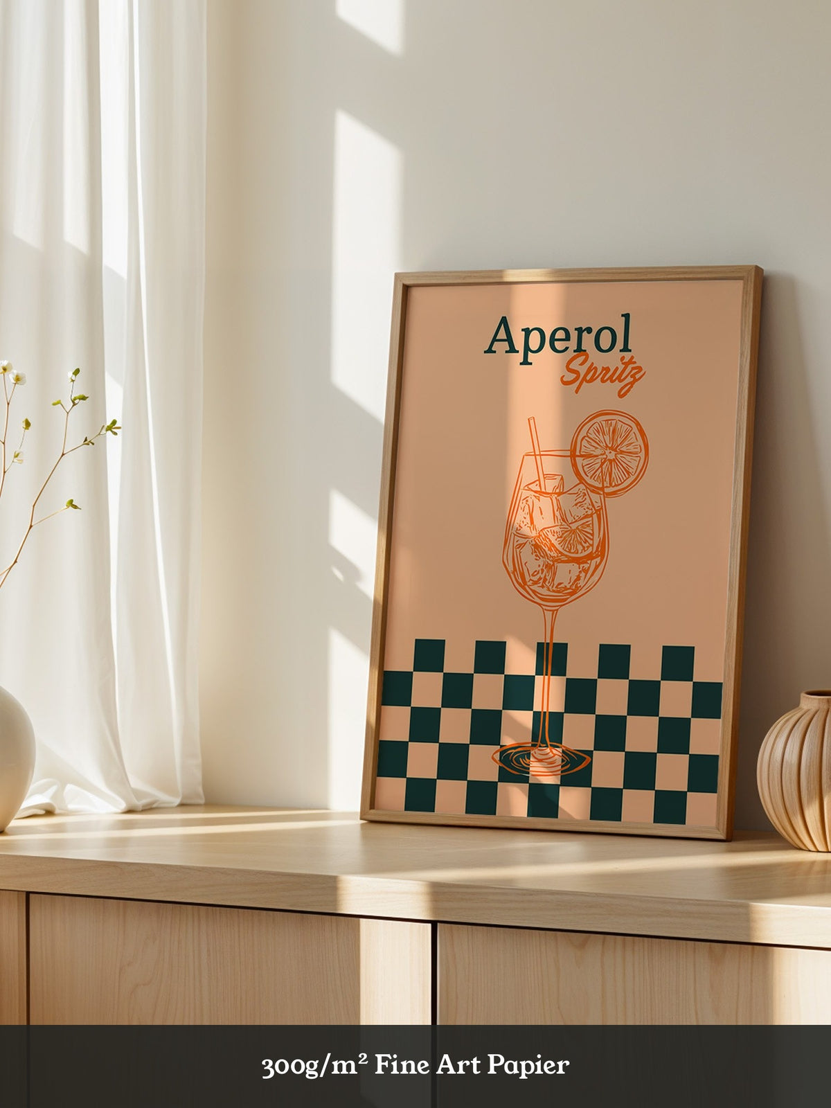 Aperol Spritz Grafik Retro