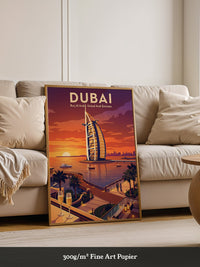Burj Al Arab Sonnenuntergang