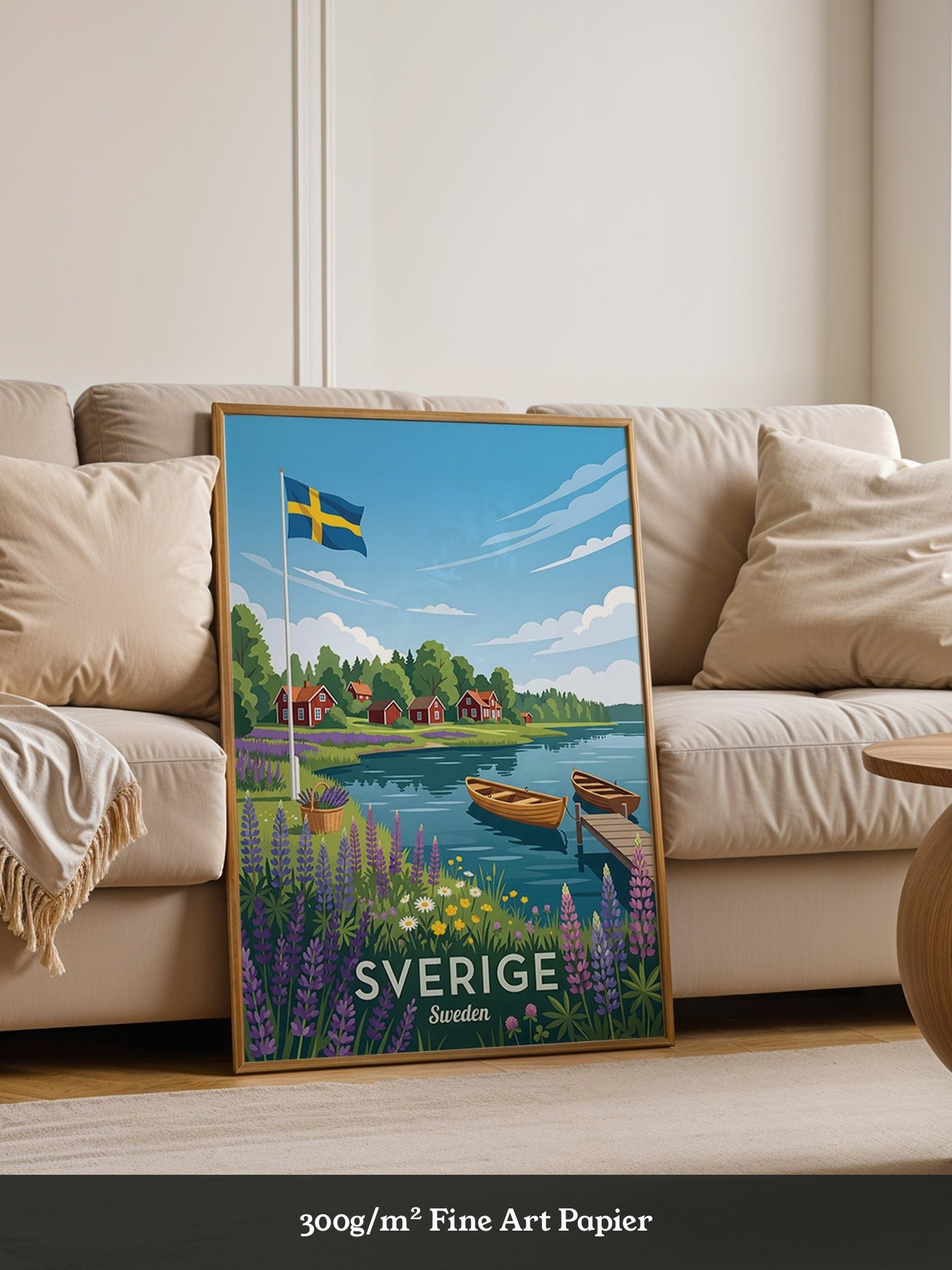 Schwedische Idylle am See