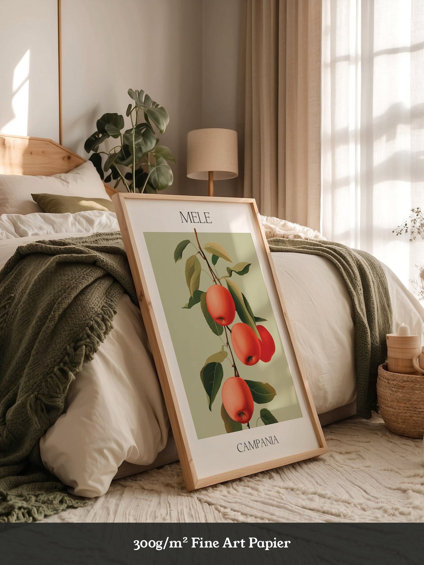 Äpfel Ast Illustration Vintage