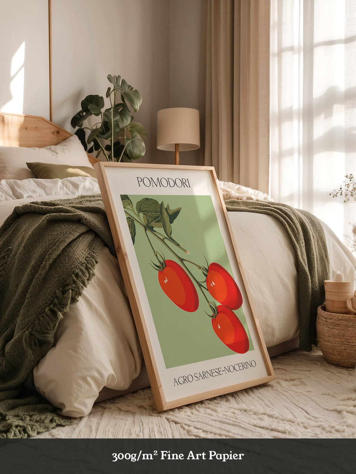 Tomaten Ranke Retro Grafik