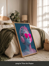 Büste Neon Style