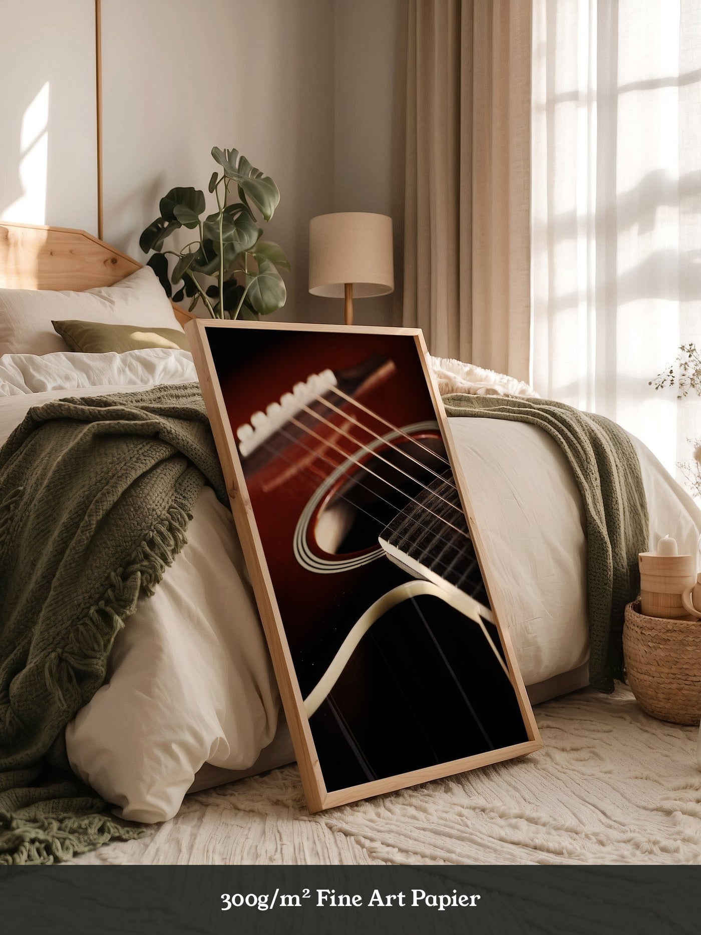 Gitarren Nahaufnahme Schattenlicht