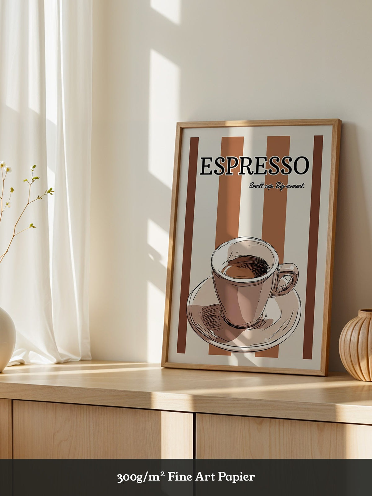 Espresso Tasse Retro Stil