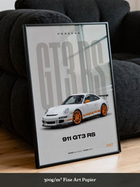 GT3 RS Sportwagen Illustration