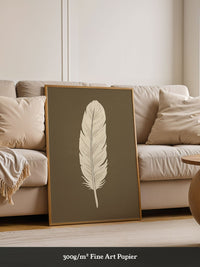 Feder Minimalistisch Natur
