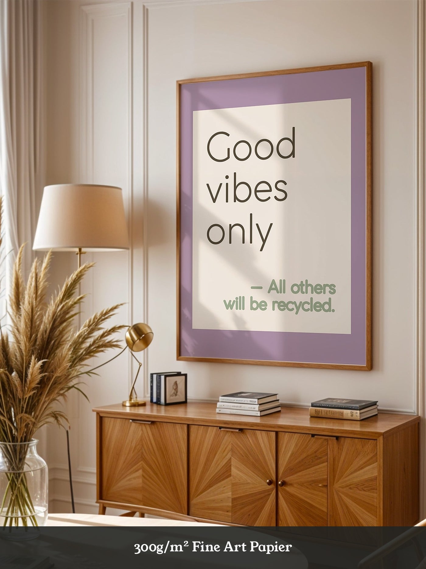 Good Vibes Typografie Pastell