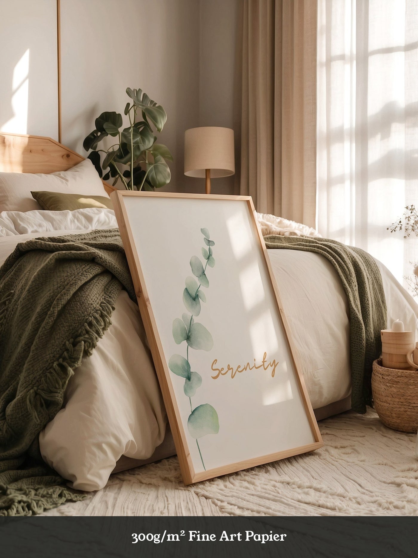 Eukalyptus Aquarell schlicht