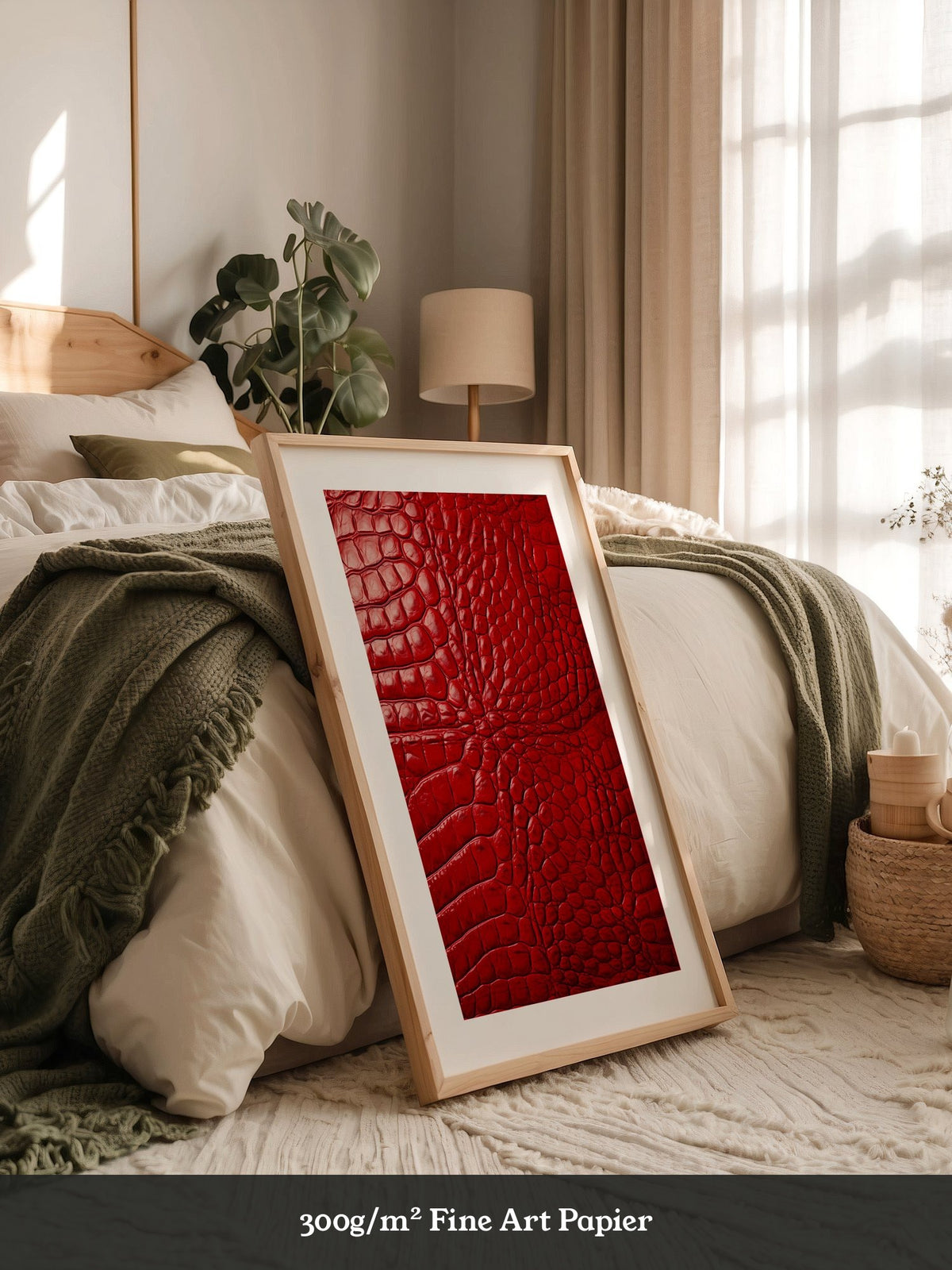 Rotes Krokodilmusterstrukturell