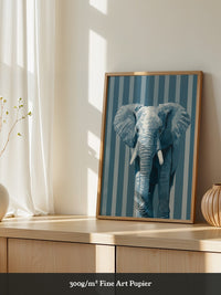 Elefant Streifen Stilvoll