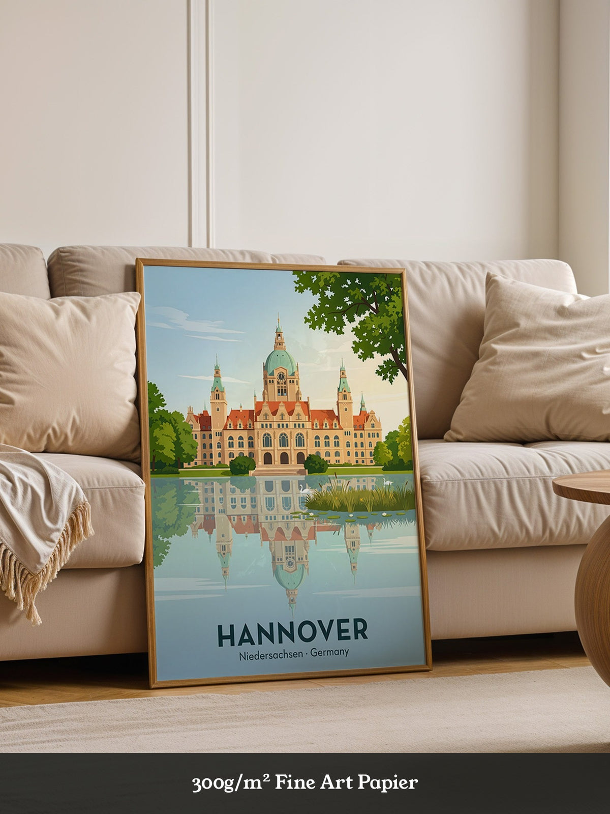 Hannover Rathaus Spiegelung