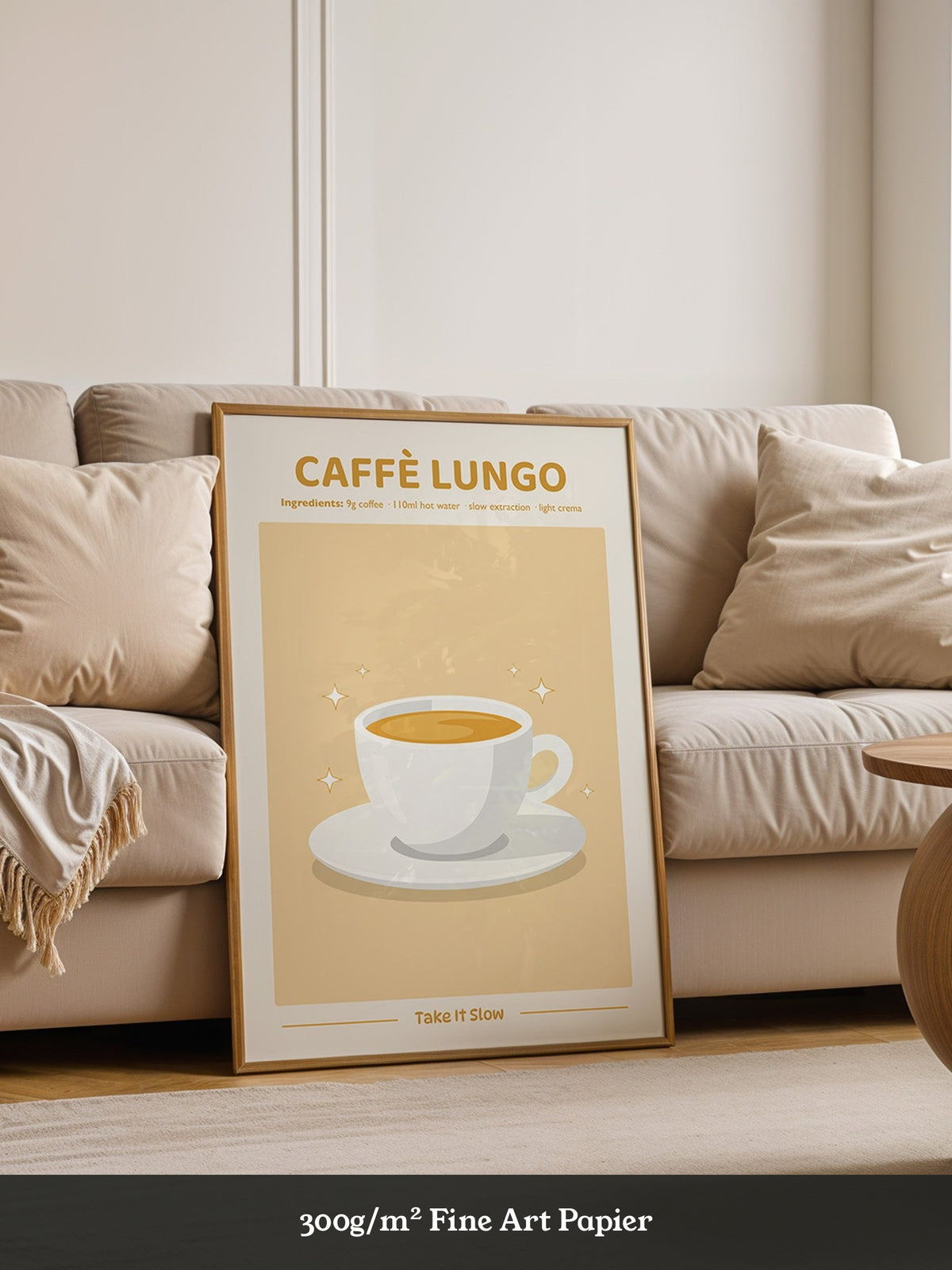 Caffè Lungo Tasse Illustration
