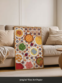 Andalucia Tapas Illustration