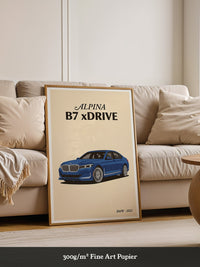 Alpina Limousine Blau Dynamik