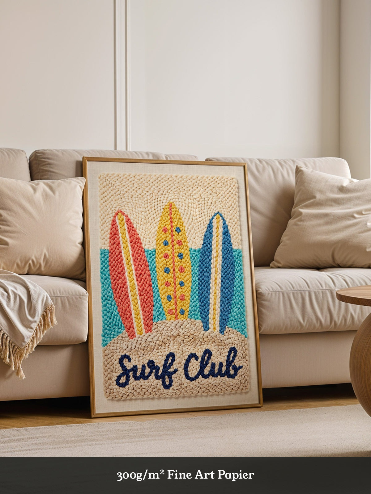 Bunte Surfboards Rétro-Look