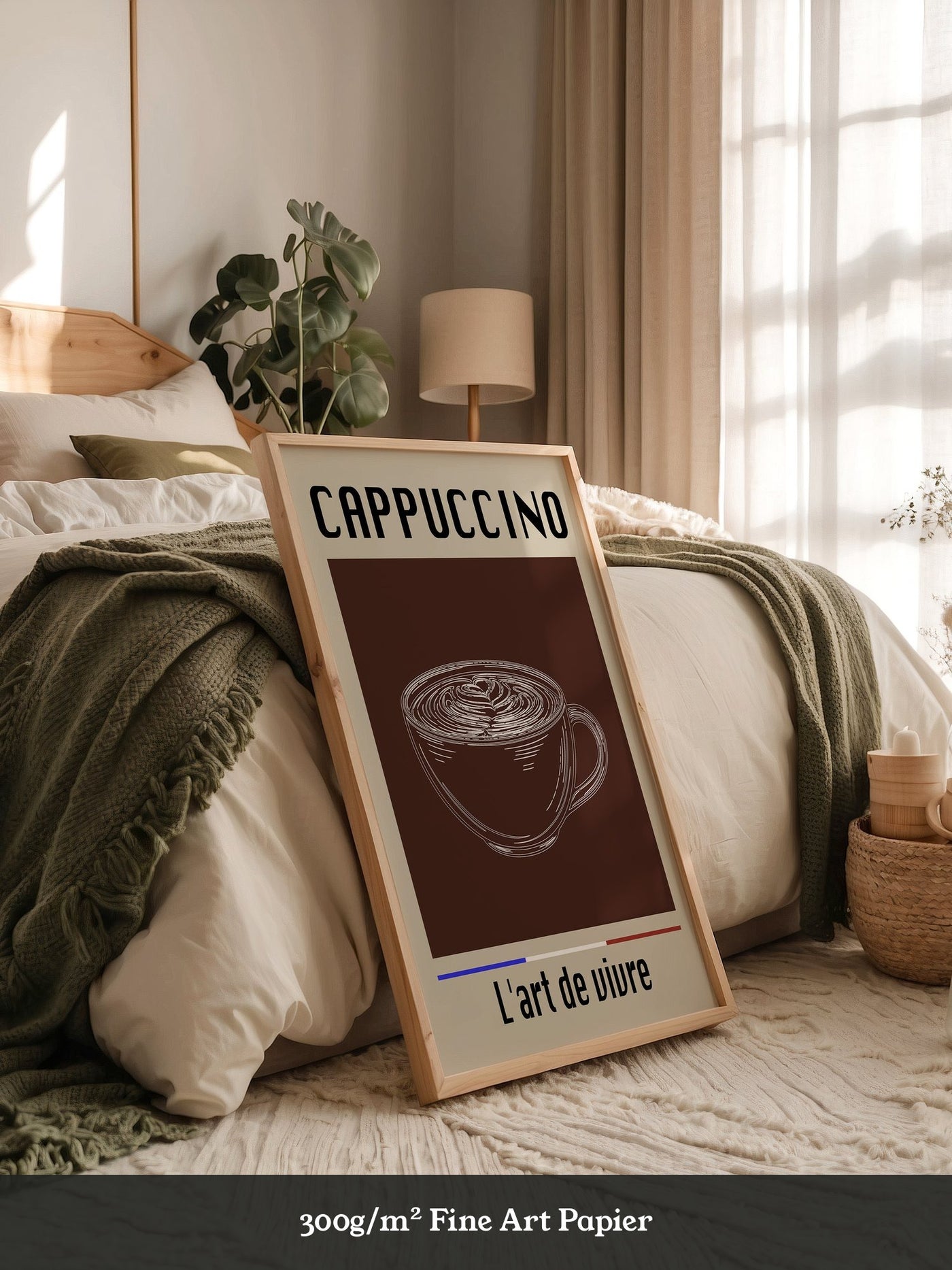 Cappuccino Tasse Retro-Stil