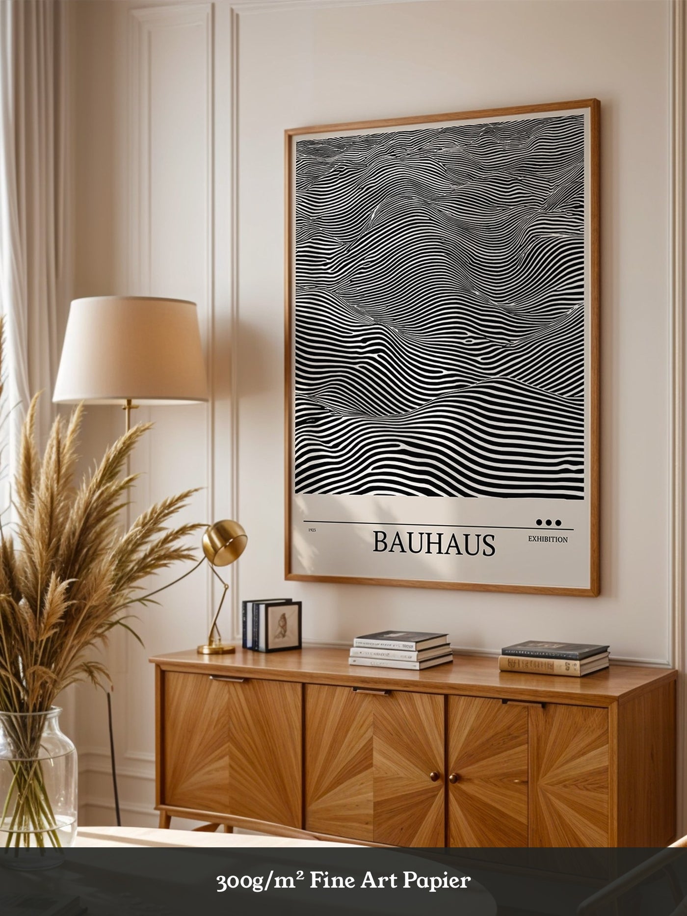 Bauhaus Wellen Linienoptik