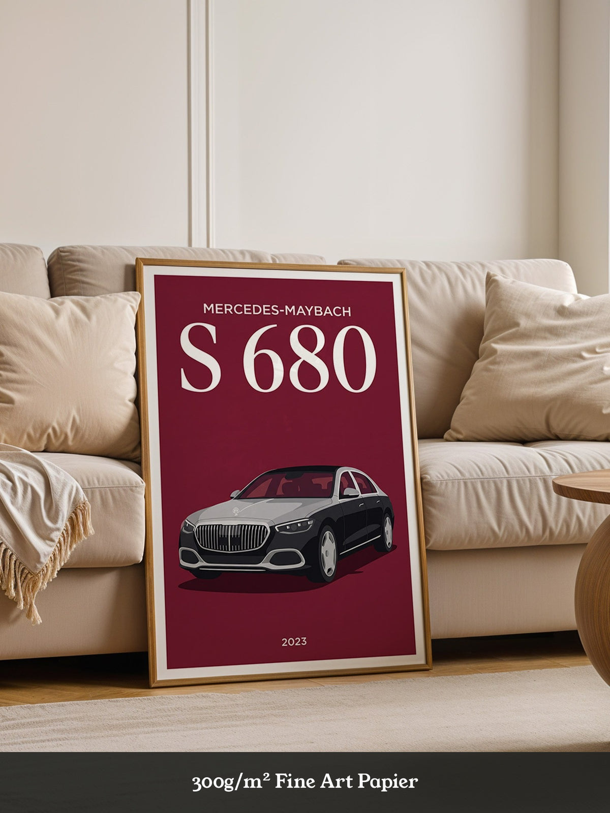 Mercedes Luxusauto Illustration