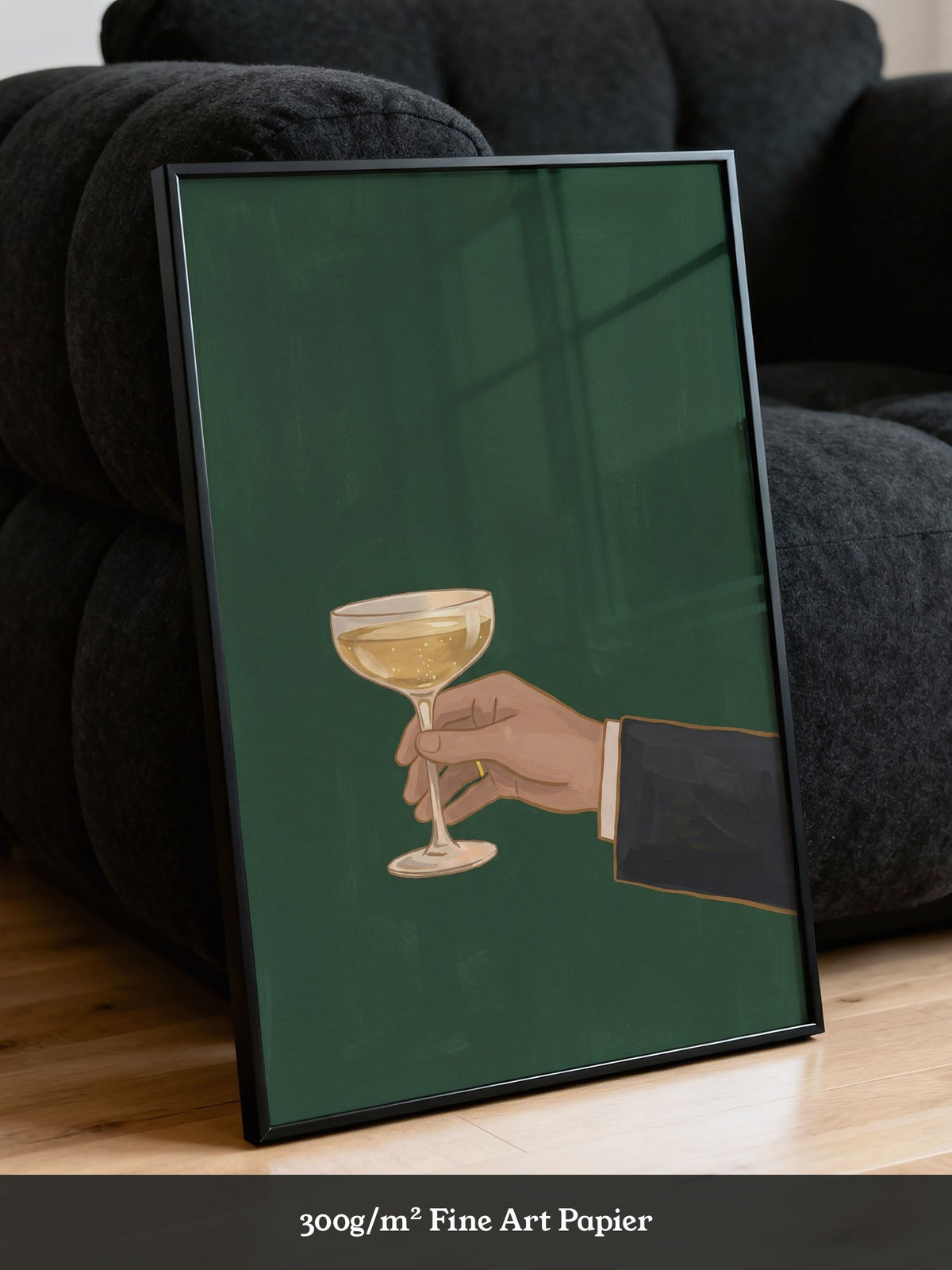 Champagnerglas Illustration