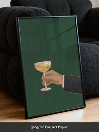 Champagnerglas Illustration