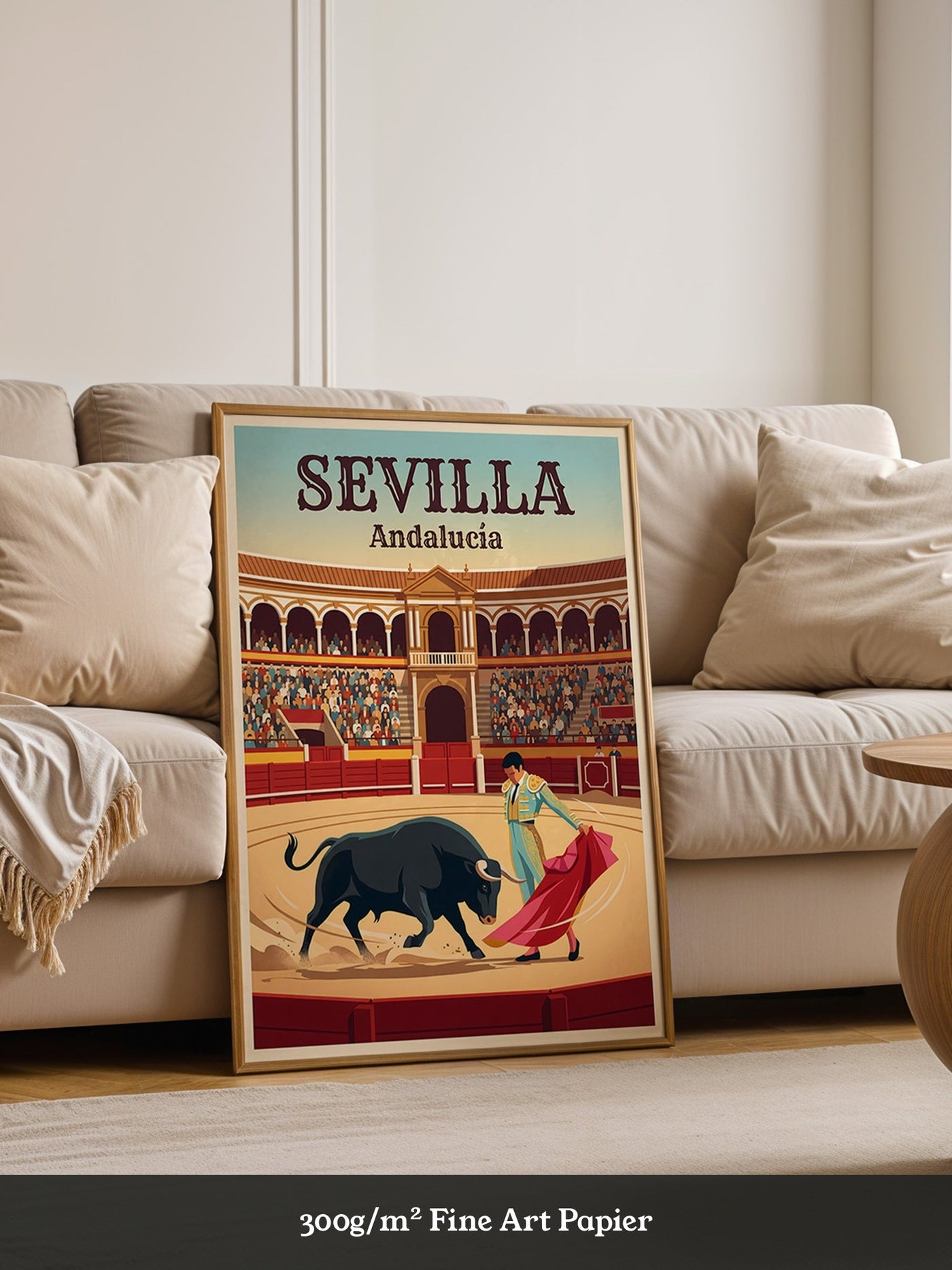 Stierkampf Sevilla Retro