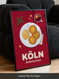 Kölner Gebäck Lebkuchen Plakat