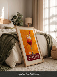 Aperol Spritzglas Orange Retro-Design