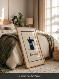 Espressokanne Vintage Zeichnung