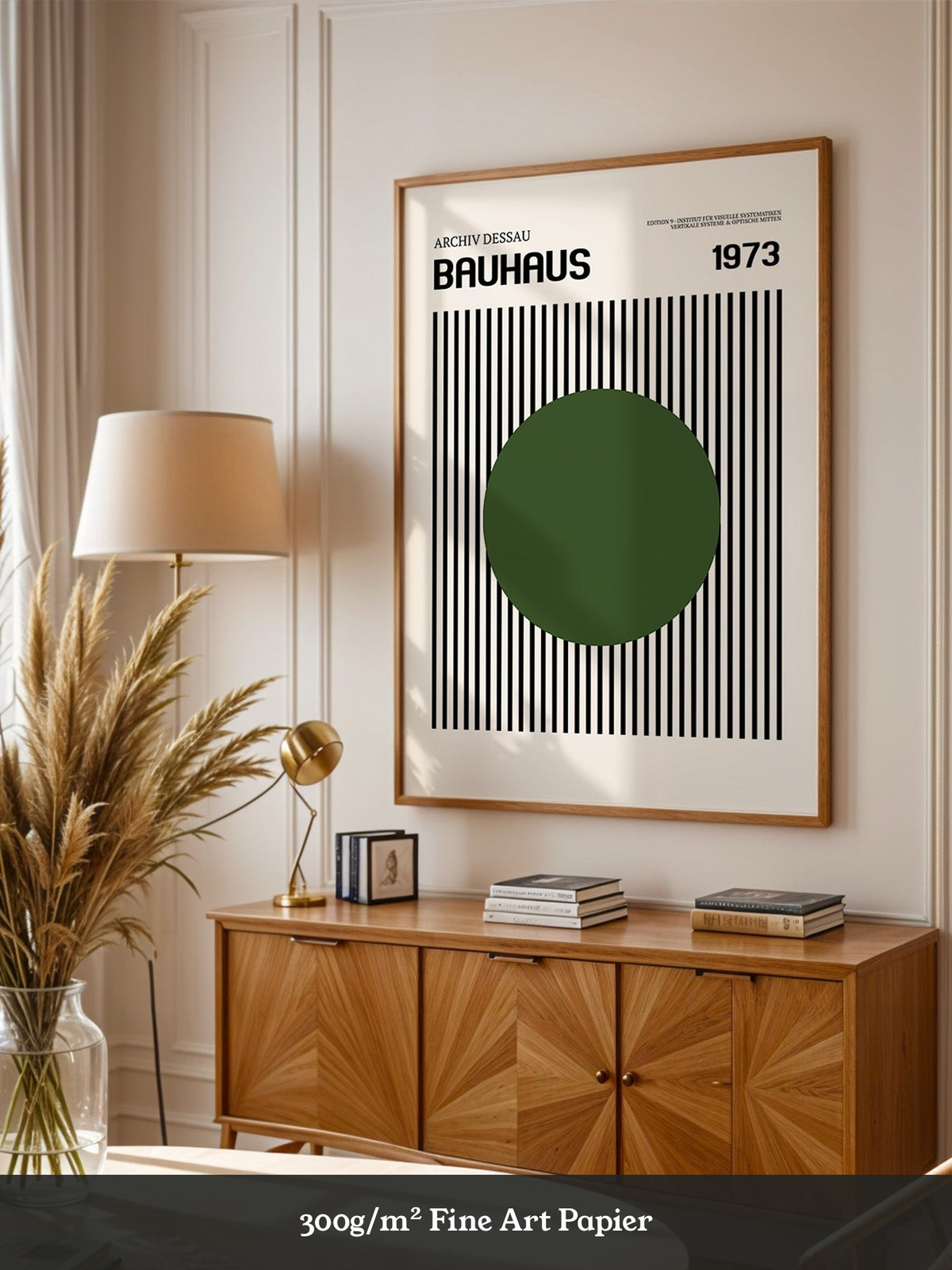 Bauhaus Streifen Kreis 1973