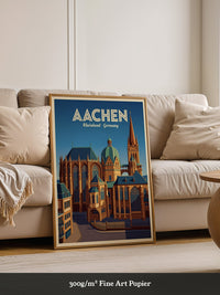Aachener Dom Retro Architektur